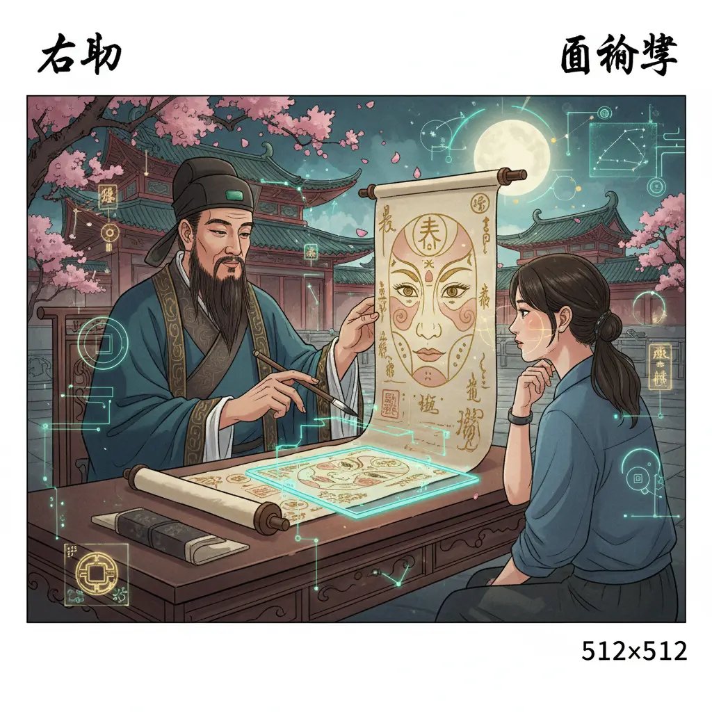 占卜 - 面相學